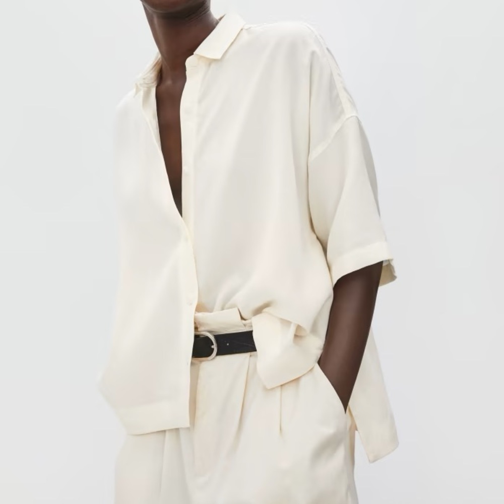 Everlane Drapey Square Shirt
